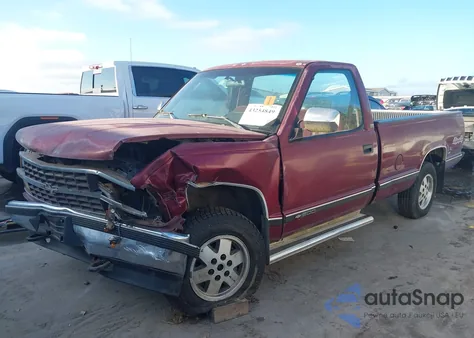 1989 Chevrolet Gmt-400 K1500 z USA, uszkodzony, nr VIN 1GCDK14K0KE231953